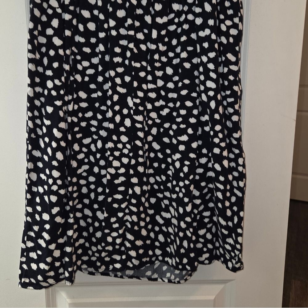 Kirundo Navy Polka Dot Floral Embroidered Sundress - Picture 10 of 11